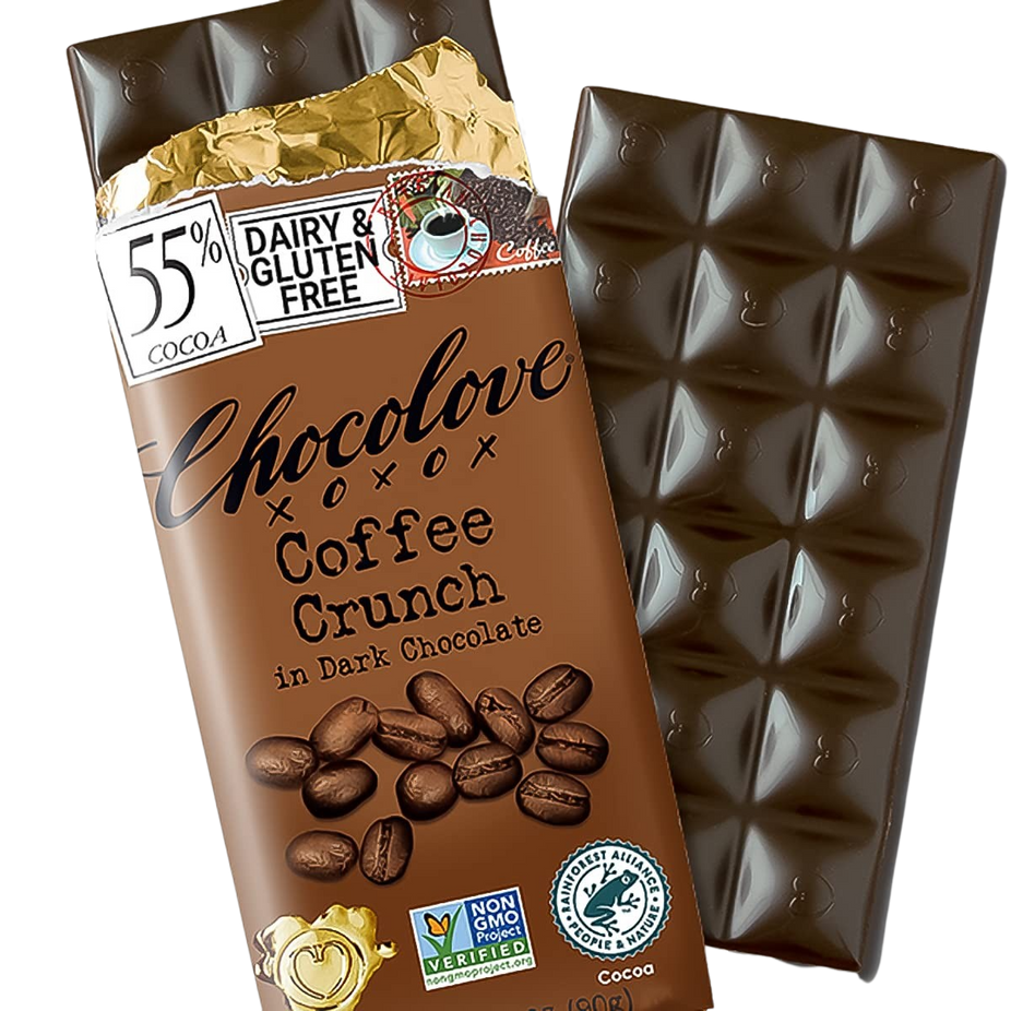 Dark Chocolate Coffee Crunch Bar