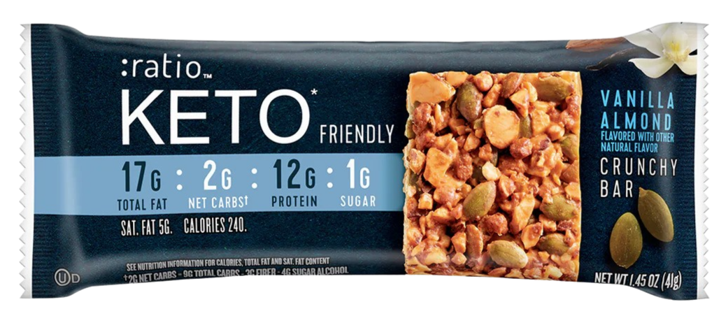 Keto Vanilla Almond Bar (4 CT)
