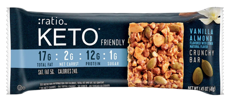 Keto Vanilla Almond Bar (4 CT)