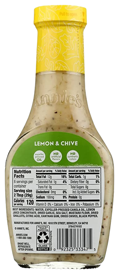 Lemon & Chive Dressing