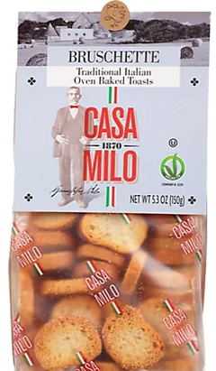 Traditional Bruschette Toasted