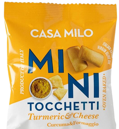 Turmeric & Cheese Mini Tocchetti - Small Breadsticks