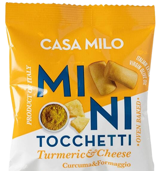 Turmeric & Cheese Mini Tocchetti - Small Breadsticks