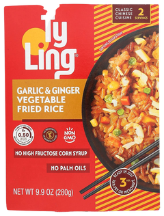 Garlic & Ginger Vegetable Fried Rice