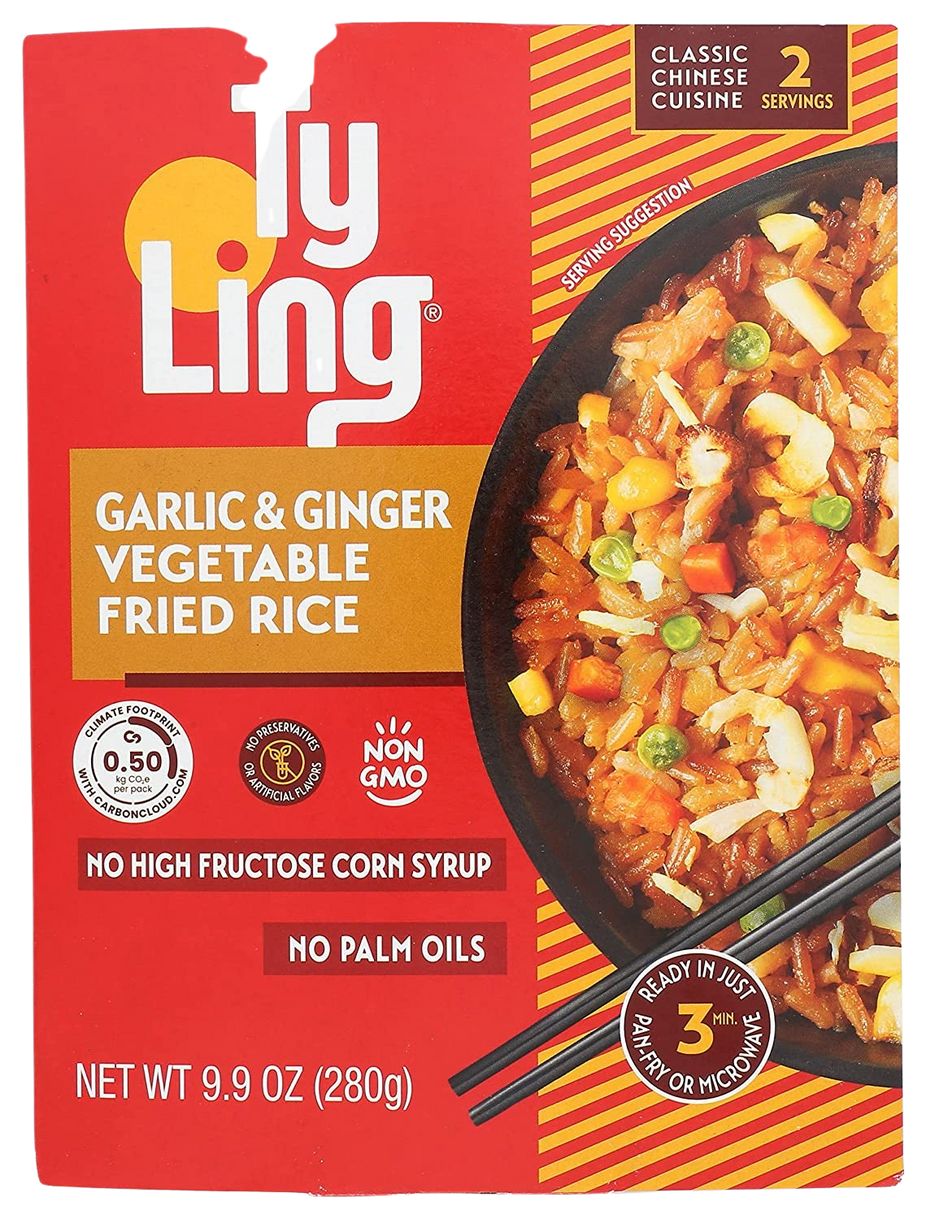 Garlic & Ginger Vegetable Fried Rice