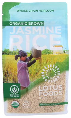 Organic Brown Jasmine Rice