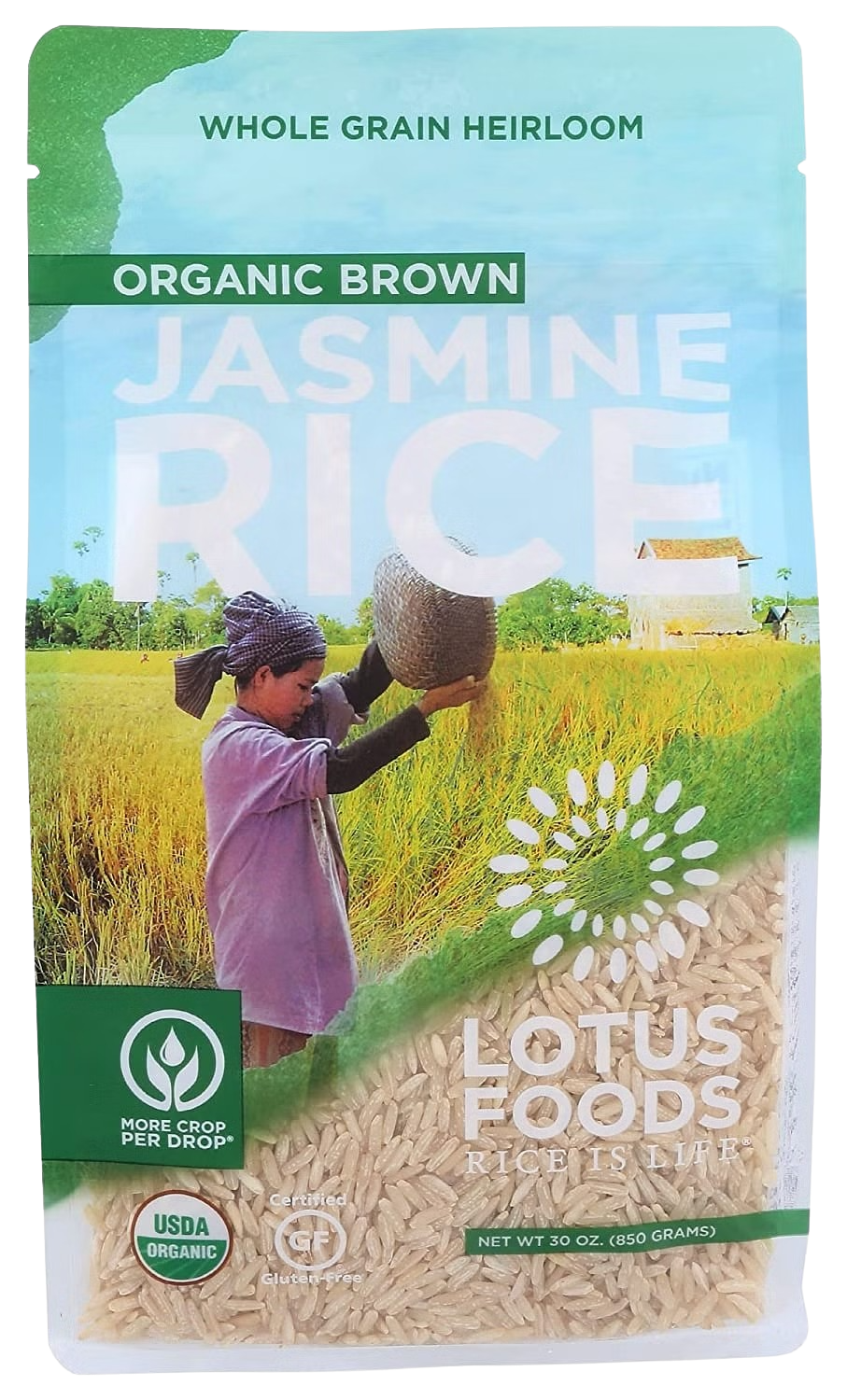 Organic Brown Jasmine Rice
