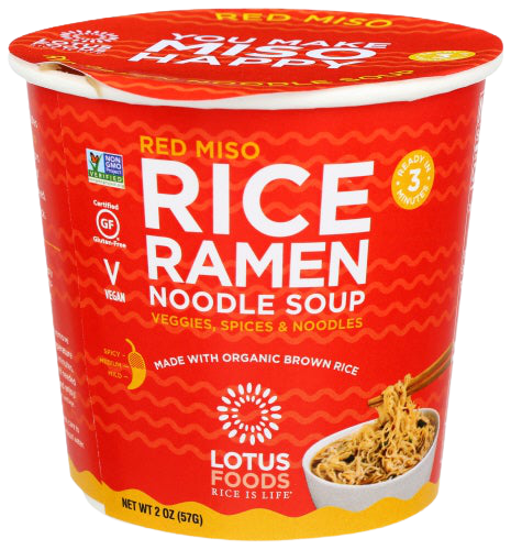 Rice Ramen Noodle Soup Cup