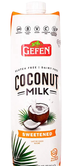 Sweetened Coconut Milk