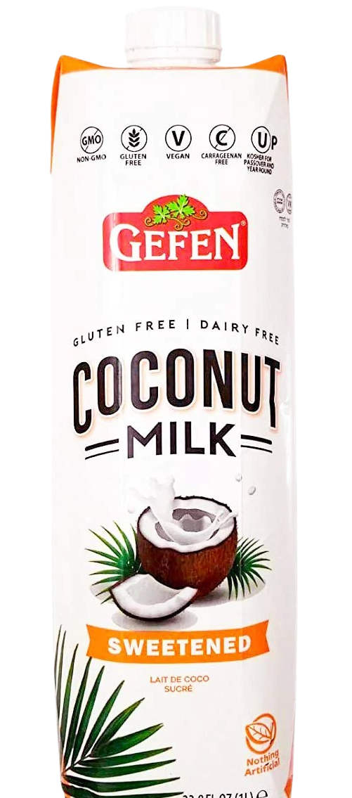 Sweetened Coconut Milk