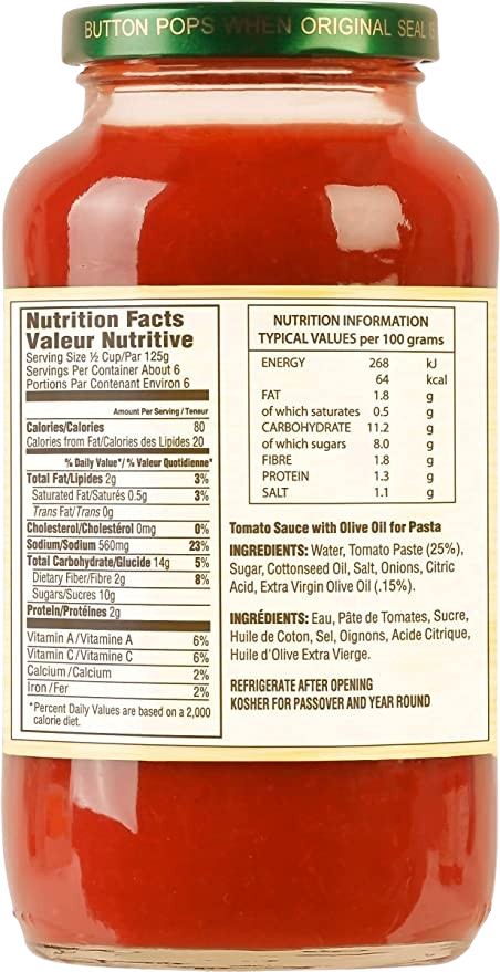 Classic Marinara Sauce