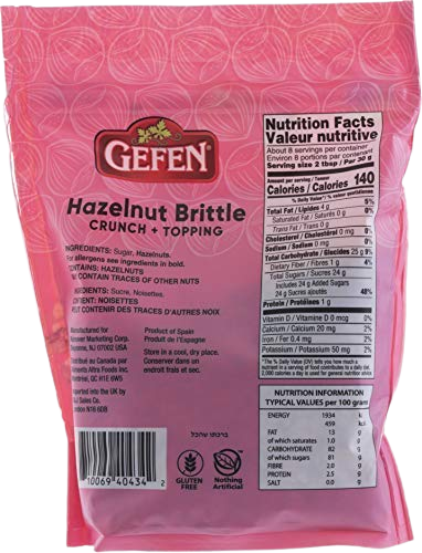Hazelnut Brittle Crunch & Topping