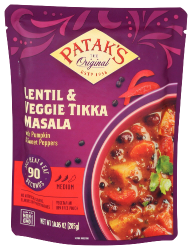 Lentil & Veggie Tikka Masala (6 Pack Case)