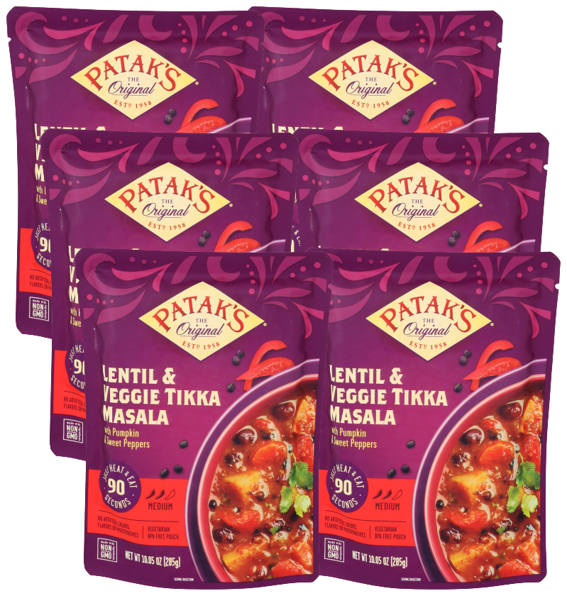 Lentil & Veggie Tikka Masala (6 Pack Case)