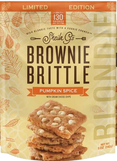 Pumpkin Spice Brownie Brittle