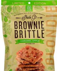 Caramel Apple Brownie Brittle