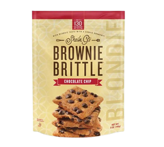 Chocolate Chip Brownie Brittle Blondies