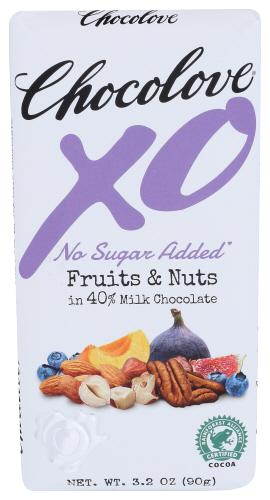 Bar Xo Mlk Choc Fruit Nut