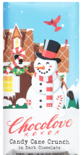 Candy Cane Crunch In Dark Chocolate