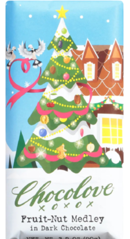 Fruit-Nut Medley In Dark Chocolate