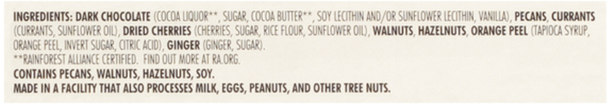 Fruit-Nut Medley In Dark Chocolate