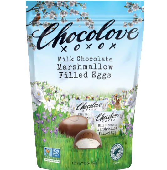 Milk Chocolate Marshmallow Filled Eggs