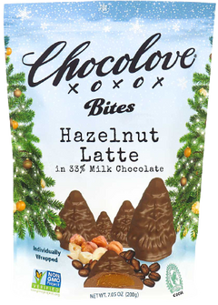 Hazelnut Latte Milk Chocolate Bites