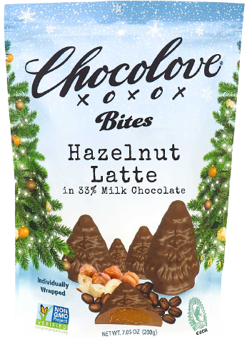Hazelnut Latte Milk Chocolate Bites