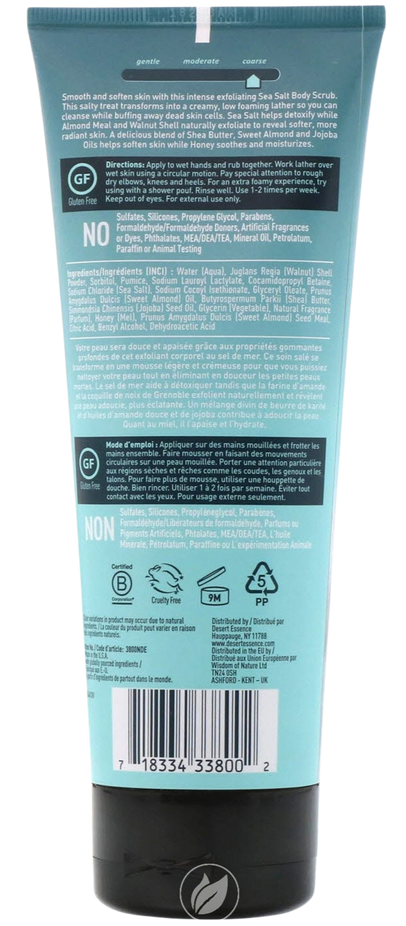 Detoxifying Sea Salt Body Scrub