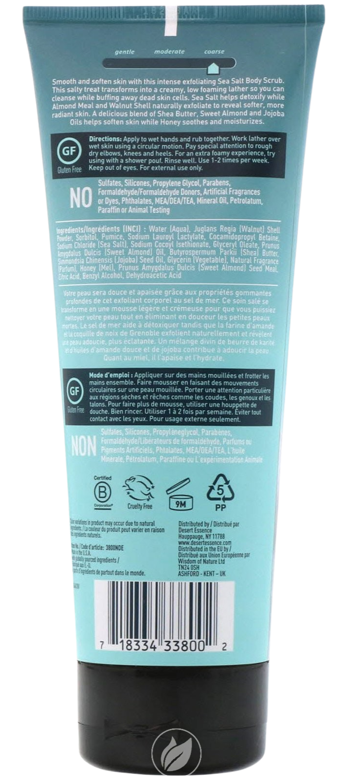 Detoxifying Sea Salt Body Scrub