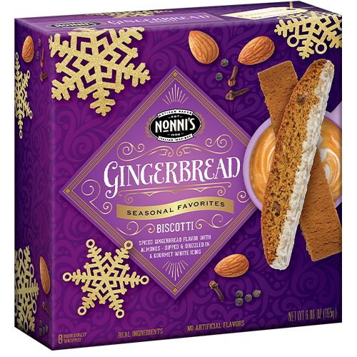 Gingerbread Biscotti