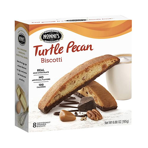 Turtle Pecan Biscotti