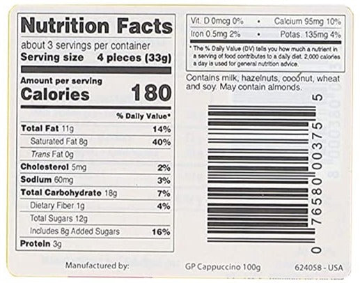 Cookie Gran Pasticceria Cappuccino