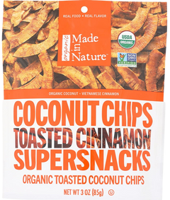 Organic Toasted Cinnamon Coconut Chips