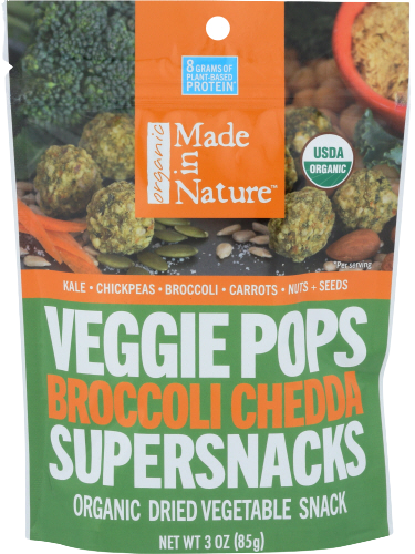 Veggie Pops Broccoli Cheddar