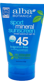 Sport Fragrance Free Mineral Sunscreen Lotion, Spf 45