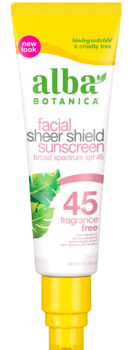 Facial Fragrance Free Sunscreen, Spf 45