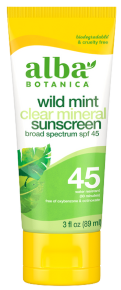Clear Mineral Sunscreen Lotion Spf 45