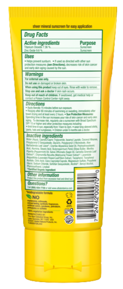 Clear Mineral Sunscreen Lotion Spf 45