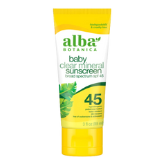 Baby Clear Mineral Sunscreen Spf 45