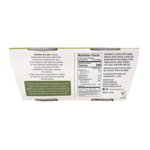 Quinoa Bi Color Evoo Grlc