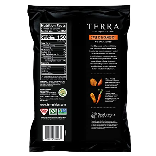 Sweets & Carrots Sweet Potato Chips