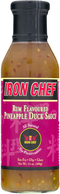 Rum Flavoured Pineapple Duck Sauce