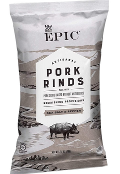 Sea Salt & Pepper Pork Rinds