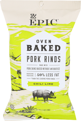 Pork Rinds Chili Lime Baked