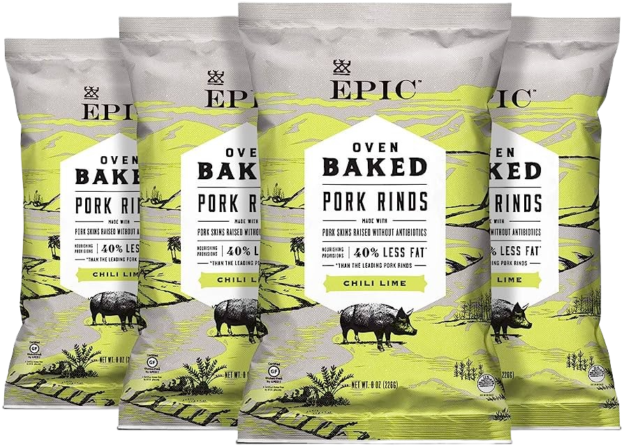 Chili Lime Pork Rinds (4 Pack)