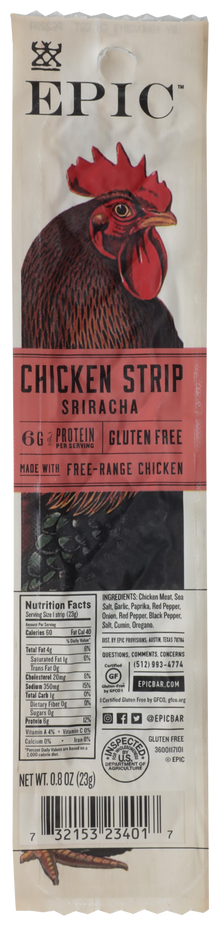 Chicken Siracha Jerky