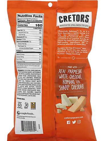 Cheese Lovers Popcorn Mix