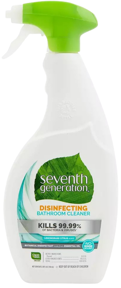 Lemongrass Citrus Disinfecting Bathroom Cleaner