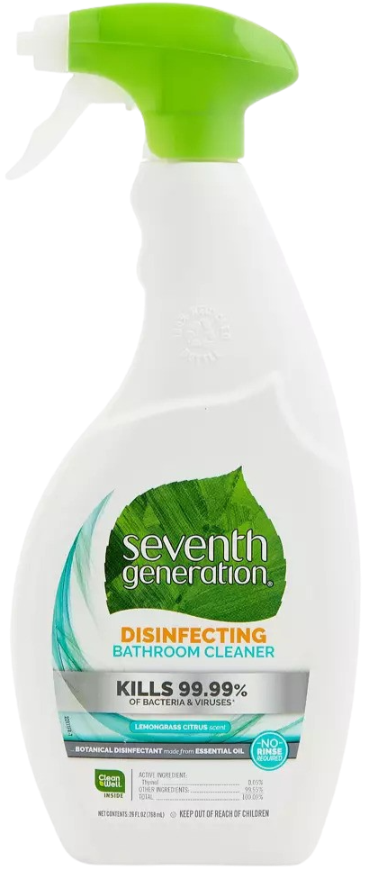Lemongrass Citrus Disinfecting Bathroom Cleaner